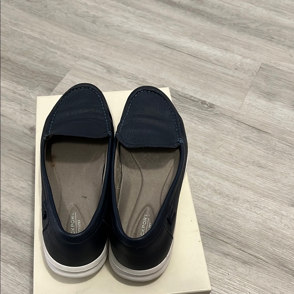 Rockport Navy Blue Loafers